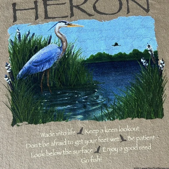 Heron T-shirt - Picture 5 of 5